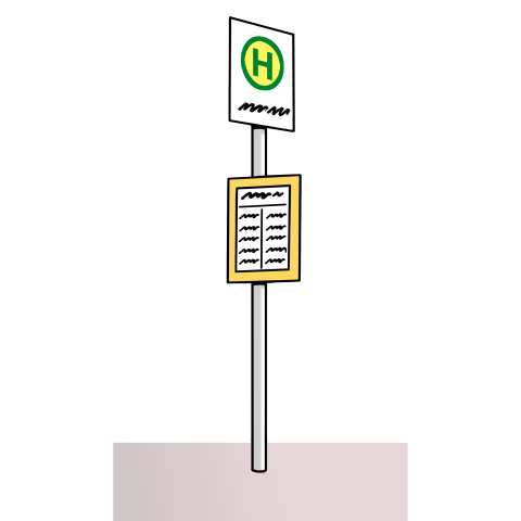 Haltestelle